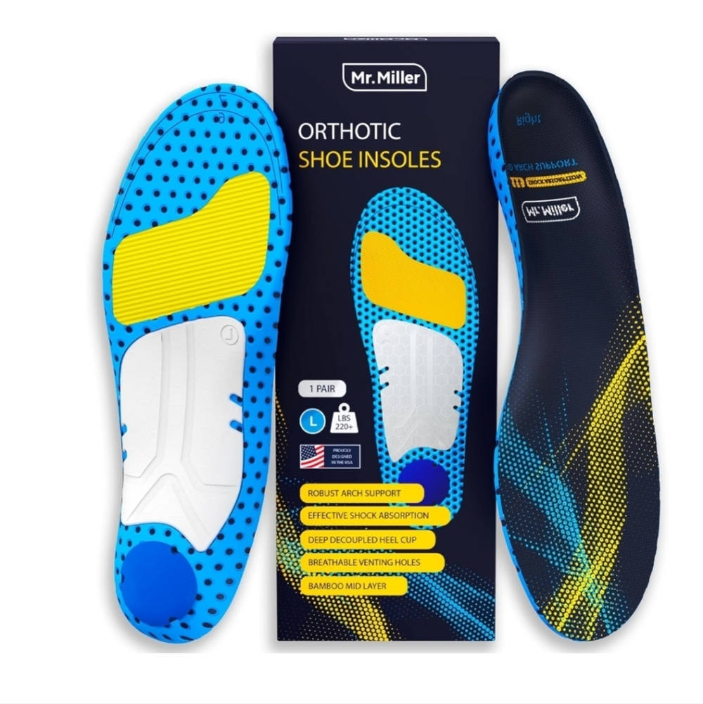 Premium Anti-Fatigue Shoe Insoles Men & Women